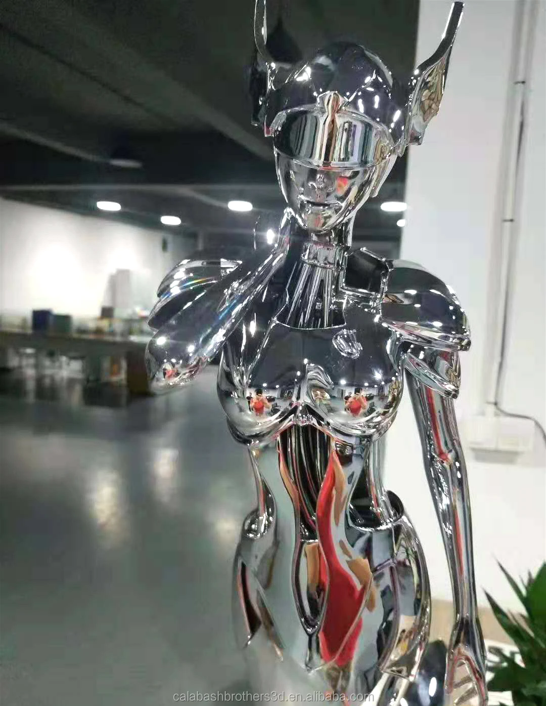 Chrome Color Custom Design Female Male Mannequins Dummies 3D Printing Full body Manequines