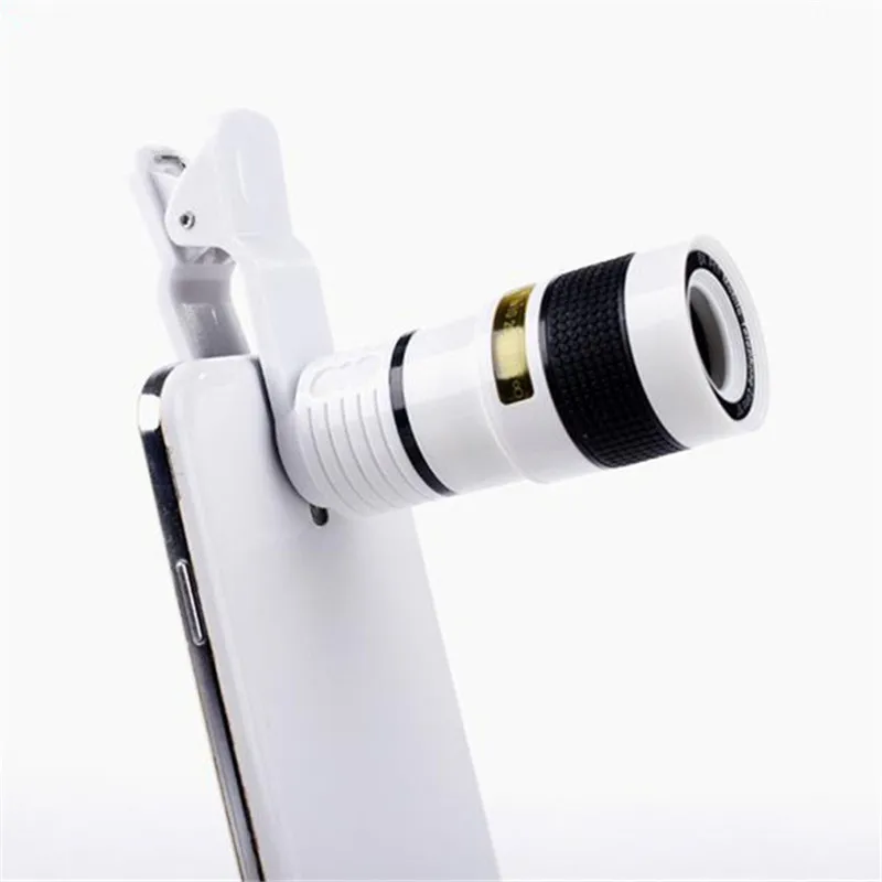 
2020 New Smart Phones Telephoto Lens Zoom Phone Lens 8X Zoom Lens for Mobile Phone iPhone Huawei Android Smartphones 