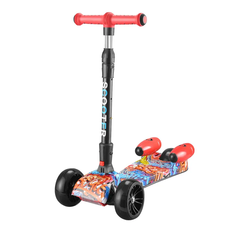 China  3 wheel Small  Children Foldable Scooter Fast Scooter  For Sale