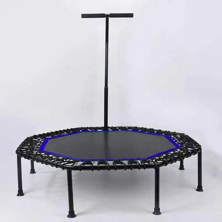 Size optional fitness equipment for adults and children, elastic hexagonal trampoline, indoor and outdoor large trampoline
