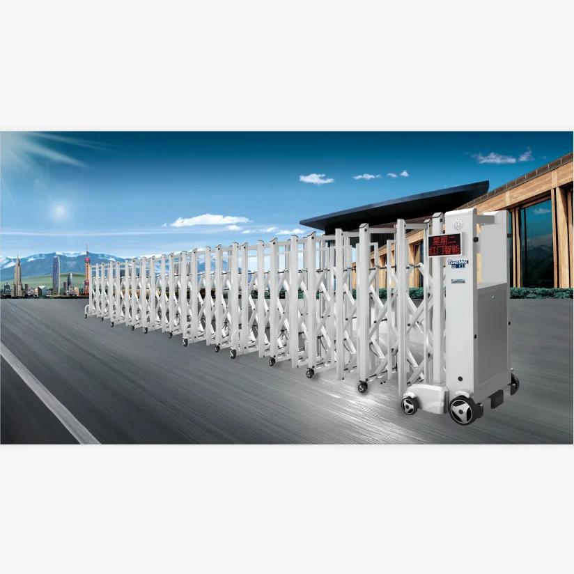 H20 Motorized Retractable Gate With CE Certification Maximize Opening