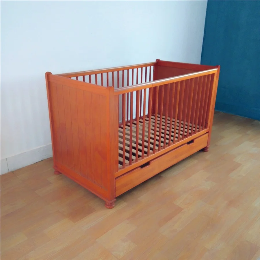 Factory directly supply new style solid wood storage bed