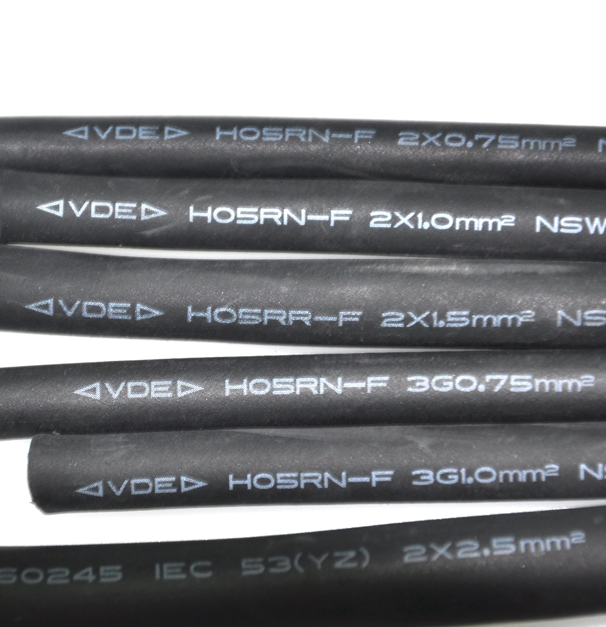 Flexible copper conductor 3c 3x16mm2 h07rn rubber cable