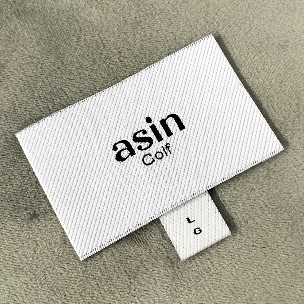 Factory Custom Clothing Satin Silk Printing Labels Neck Care Fashion Shirt Brand Logo Neck Tags Woven Label For Garment