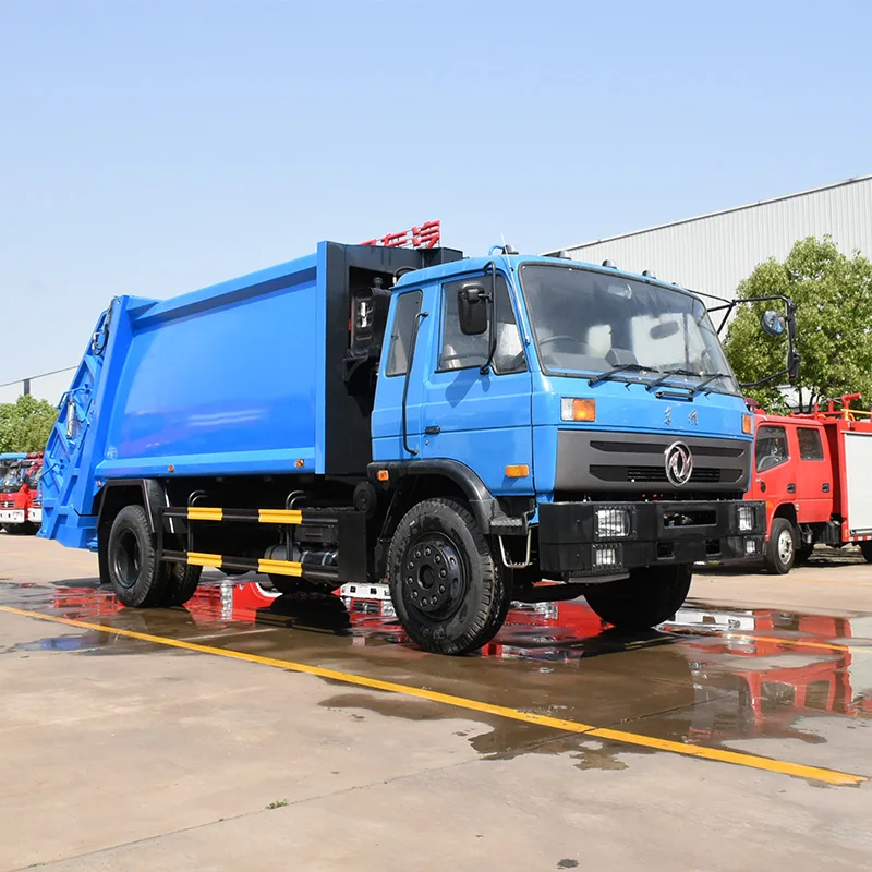 African 10ton Waste Refuse Collection Truck 6wheeels 12cbm Compactor