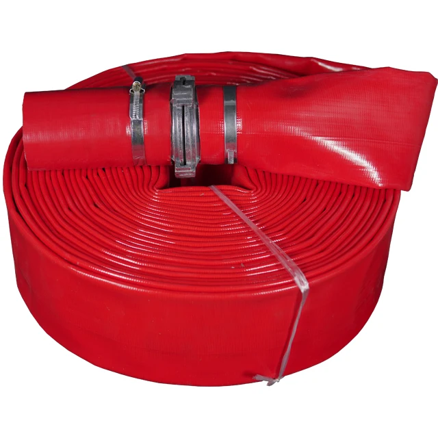 High pressure agricultural irrigation pipe OEM customized flexible pvc lay flat hose