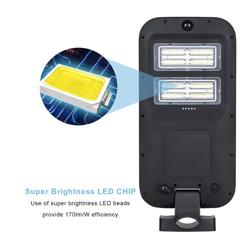 KCD Solar Garden Light IP65 Waterproof Low Price High Bright High Lumen All In One Outdoor 60w 100w 400w Solar LED Street Lights