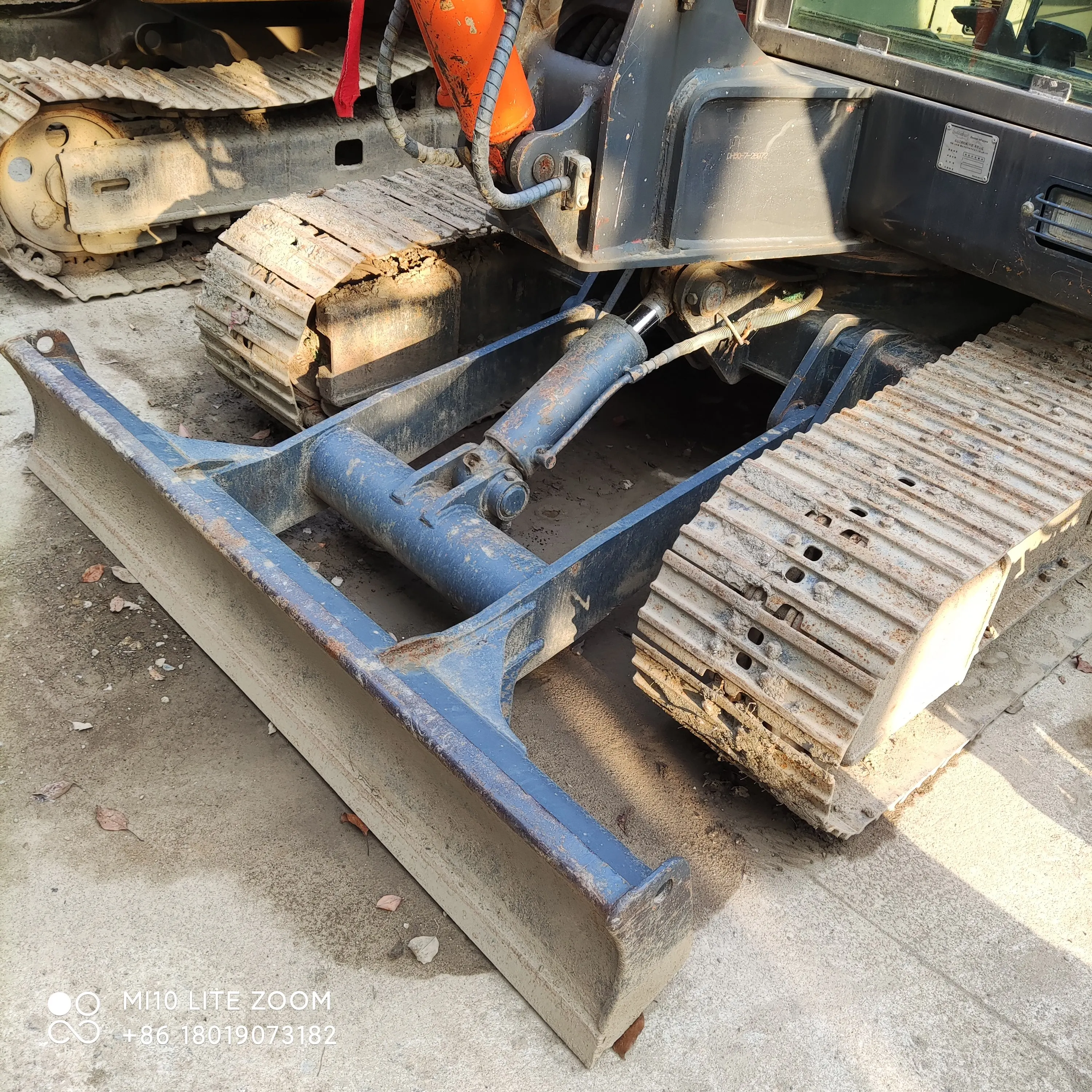 Used Small Hydraulic Crawler Doosan DH60-7 crawler track Seconnd Hnad 6 ton digger in good condition for sell