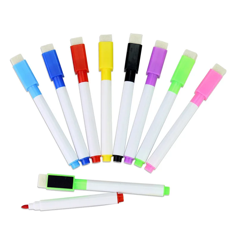 Attractive Large Assortment Office Color Water Dry With Magnet For Writing Erase Magnetic Erasable Pen Marker