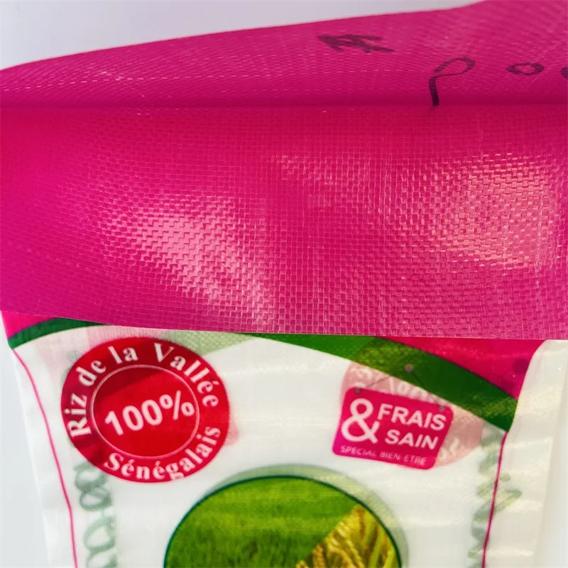 25kg 50kg 50lb virgin polypropylene maize flour rice bag fertilizer bag plastic woven sacks