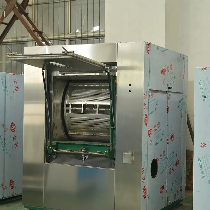 Commerical Washer Extractor Large Capacity 120kg Laundry Clothes  Automatic Washing Machine