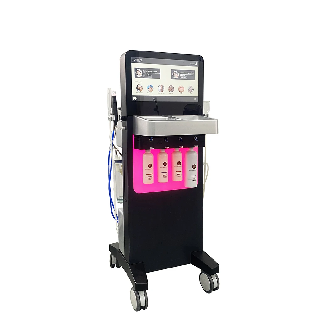 2024 Multifunction Microdermabrasion options 5/6/7/11/14 in 1 hydra aqua peel facial machine