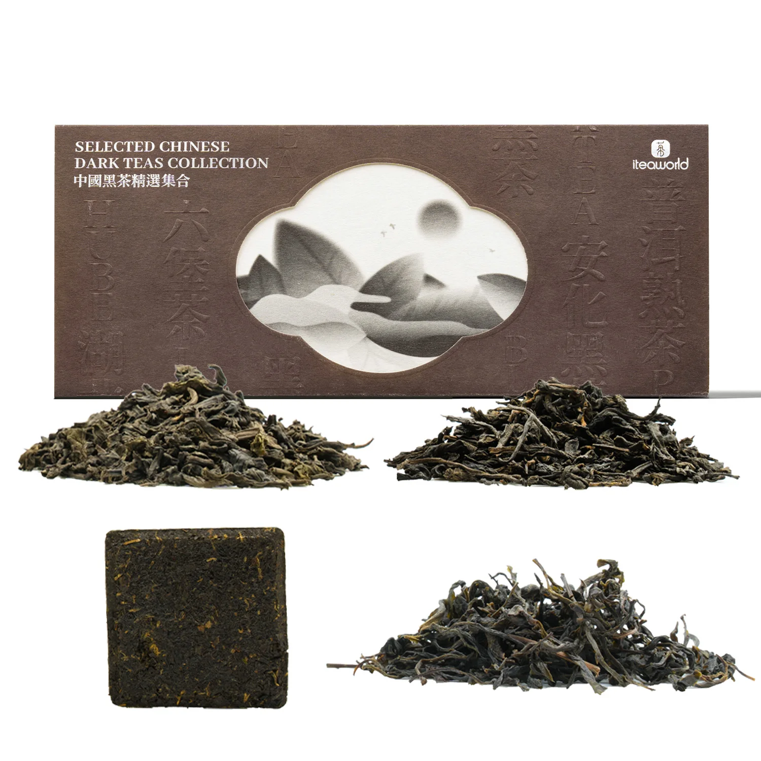 iTeaworld 100% Natural No Additives No Sugar Tea Assist Slimming Tea Chinese Dark Tea Bags