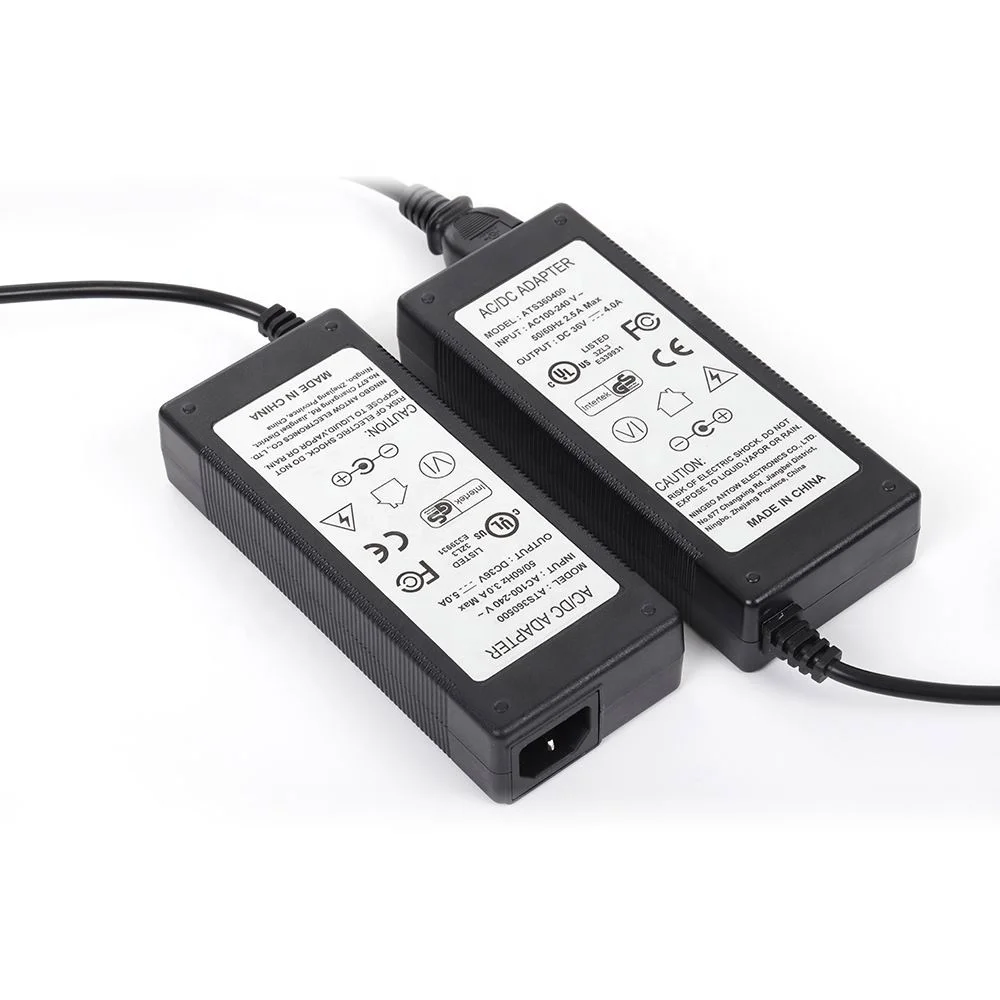 CE GS UKCA KC power supply 24V 5A 6A 12v 8a power adapter