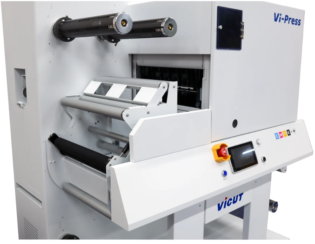 Digital Label Printer Roll to Roll Business Card Printing Machine ID Card Printer