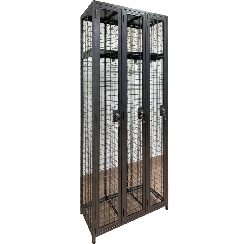 Safe Changing Room Lockers High Door Wire Mesh Locker Using Ski Resort