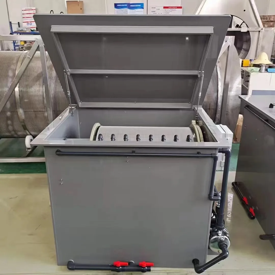 High Quality Material Recirculating Aquaculture System Rotating Drum Filter