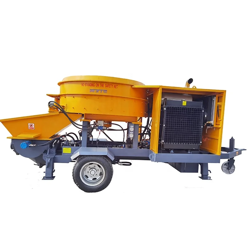 Concrete Line Pump Mixer With Concrete Pump Price High Quality Electric Concrete Pump Machine Diesel Concrete Pumps