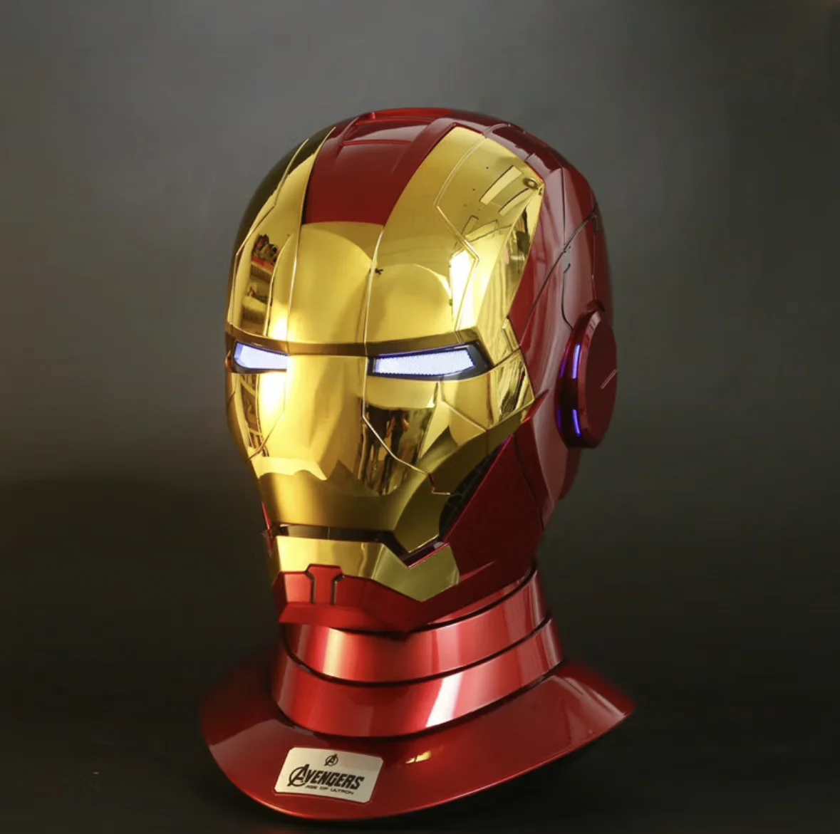 Factory Direct Cosplay Wearable MK5 Iron Man Mask Helmet Iron Man Voice Activated Helmet