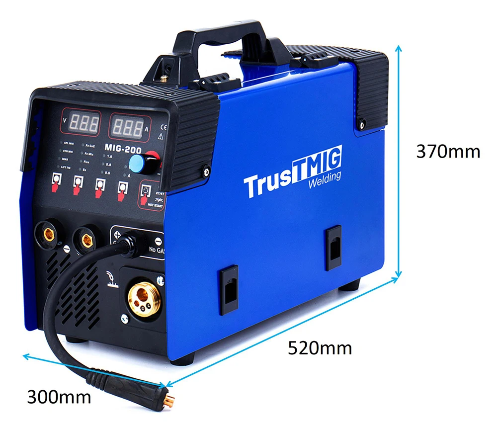 110V/230V MIG MMA TIG Inverter Welding Machine 4 IN 1 Welding Gasless And Gas Mig Welder Welding Machine Mag 220A