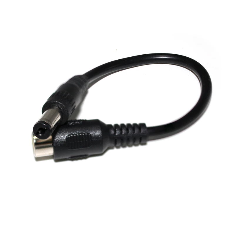 DC power cable 5.5*2.1 male to RCA Female Plug Cable Power Conversion Cable