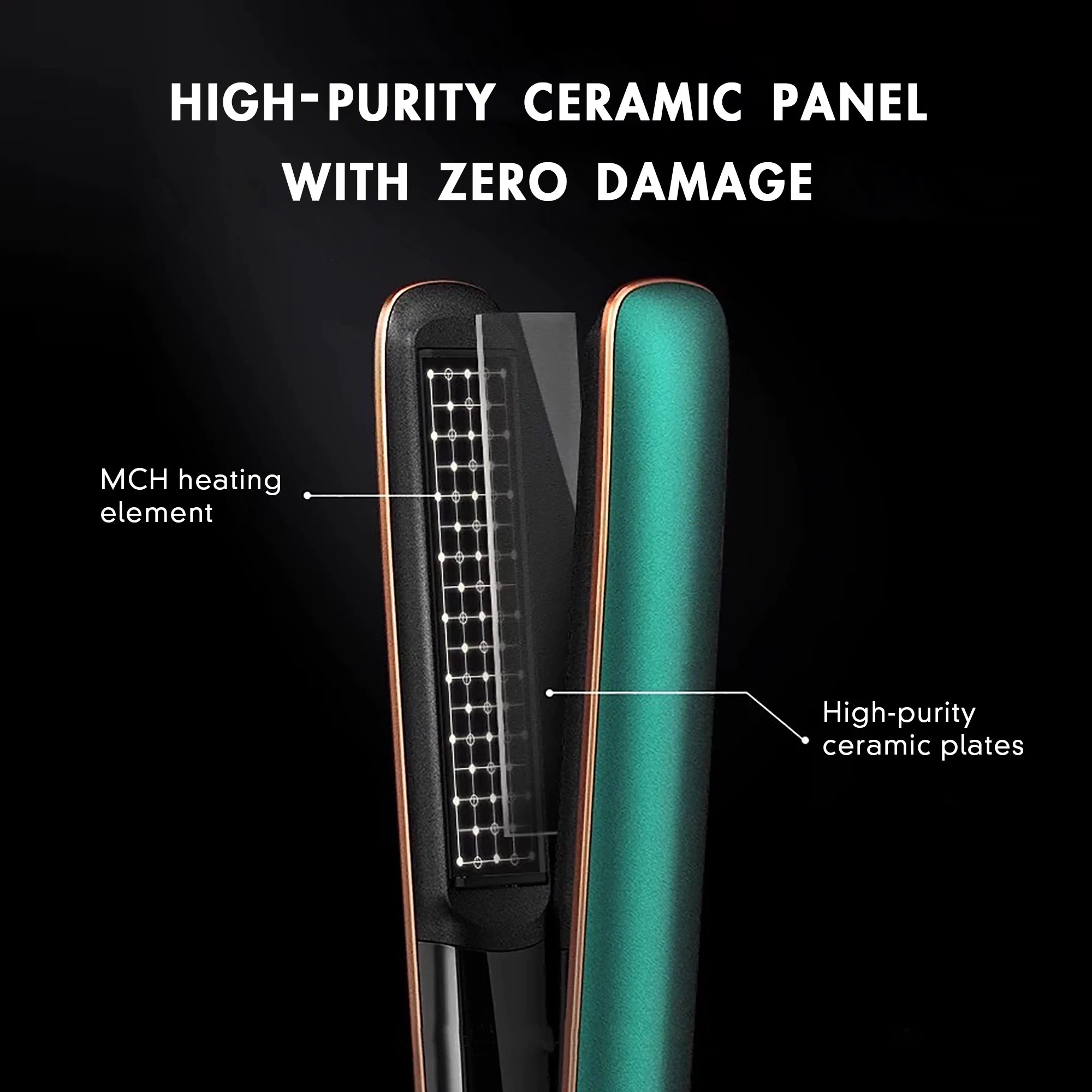 Planchas titanium pro nano baby plancha touchsense