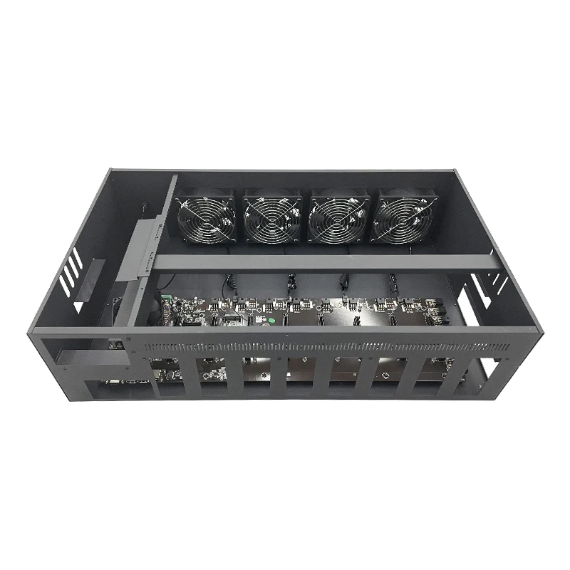 High efficiency b75/b85 for 8 gpu Graphic card platform Does not include graphics cards 65 distance