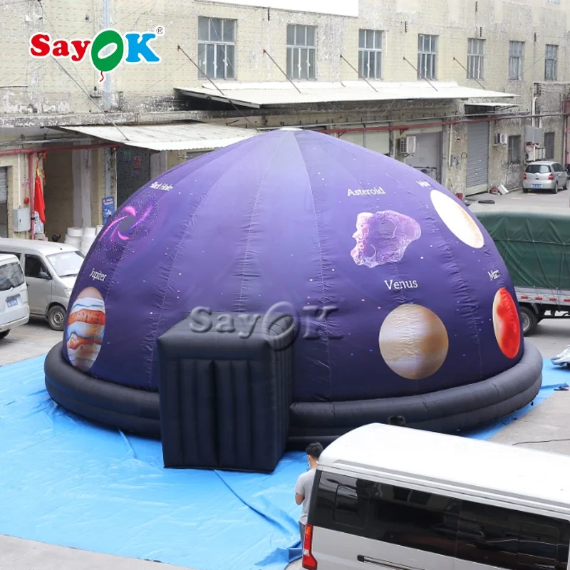 Sayok 8 м портативный высококачественный планетарный цифровой купол надувной астрономический