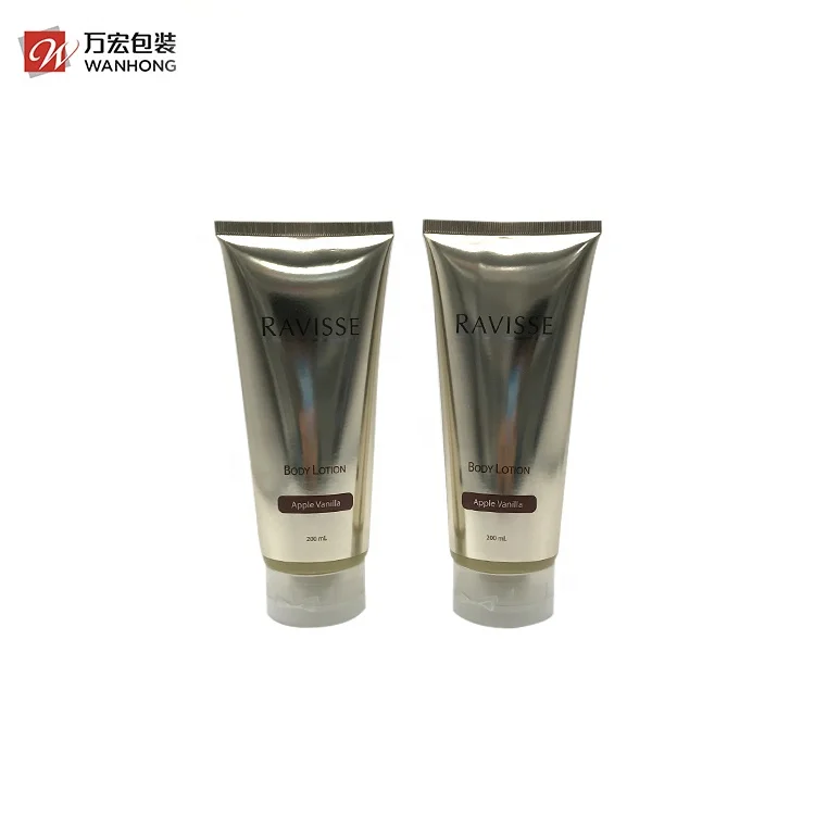 
Customizable Color Tube Packaging Cosmetic Tube, 120g 150g PE Round Shape Collapsible Empty Plastic Tube Cosmetic 