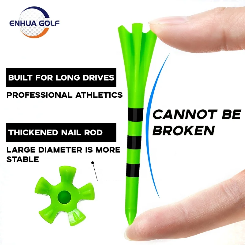 Пластиковые Тройники для гольфа с новым дизайном, профессиональные более прочные и надежные тройники с 5 когтями 3, 1/4 дюйма (разные цвета)