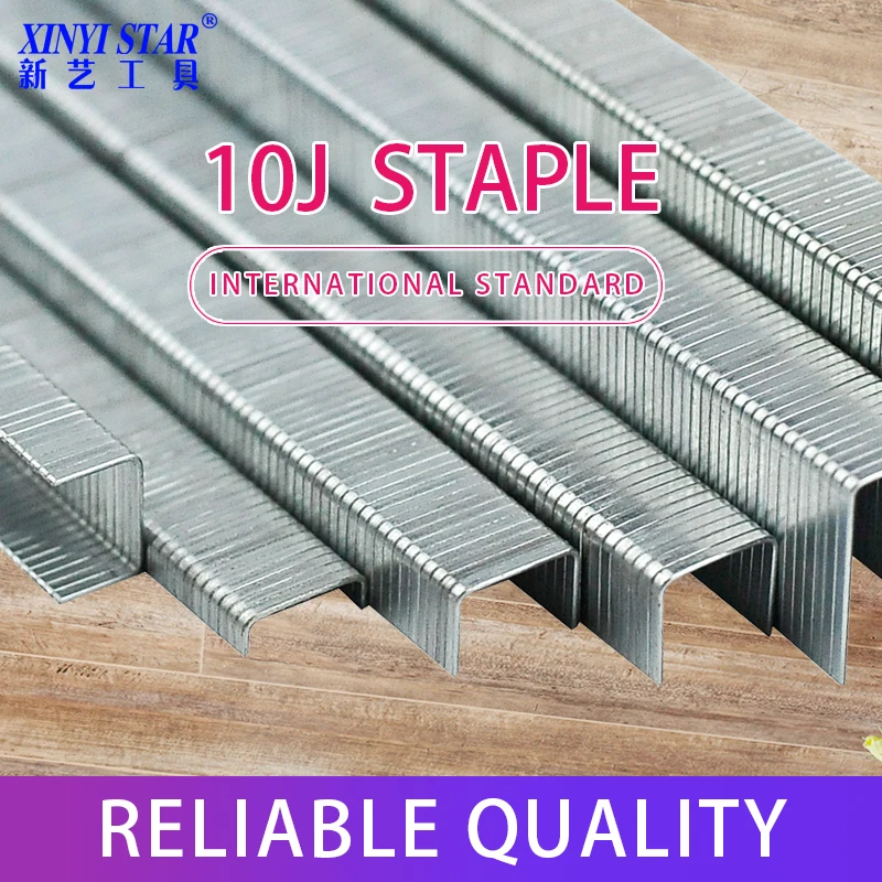 XINYI 10J staples nails for furniture upholstery 1006J 1008J 1010J 1013J 1016J 1019J 1022J