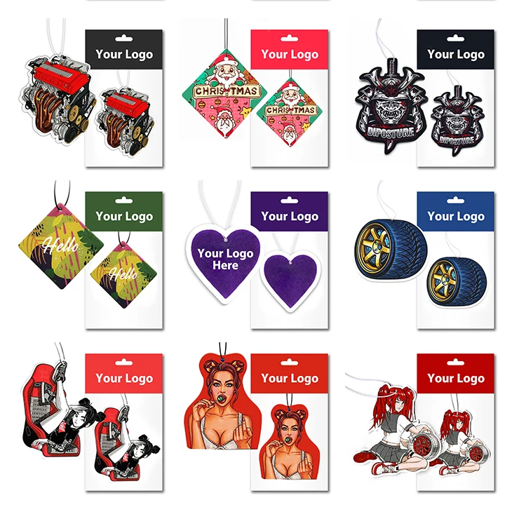 California Scents Car Deodorant Long Lasting Adult Sexy Paper Car Air Freshener