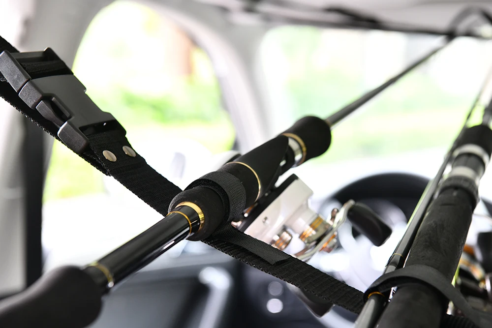 Fishing VRC Car Vehicle Fishing Pole Rod Carrier for Interior Rod Transport Holder