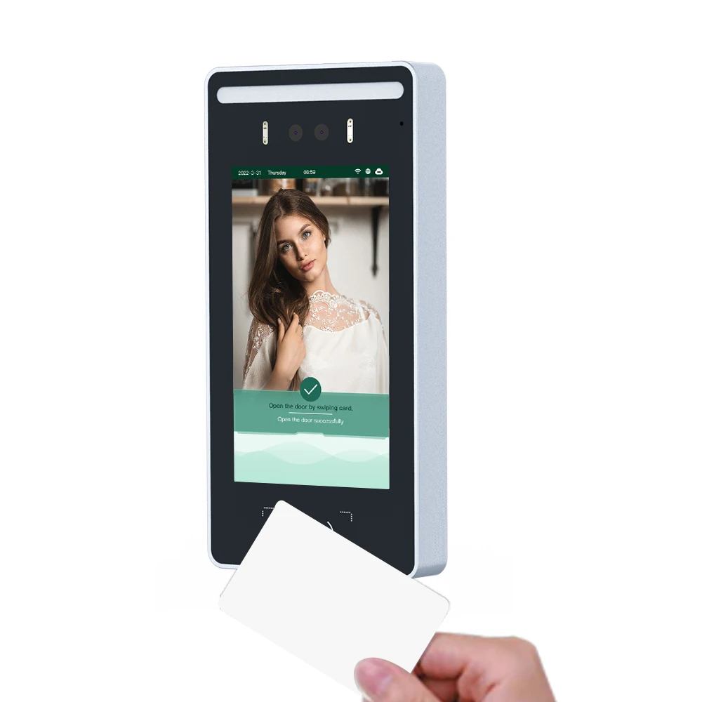 7 inch Facial Recognition   Access Control  door phone Multi-apartment video entry phone door station for multiple apartment