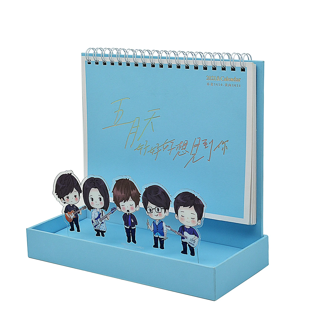  Printed wall calendar 3 planner printing high