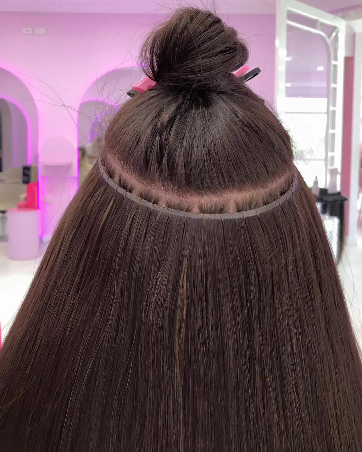 Changshunfa Russian hair Thick Full End Machine Flat Weft Cuticle Aligned Remy Virgin Double Drawn Hair Extensions