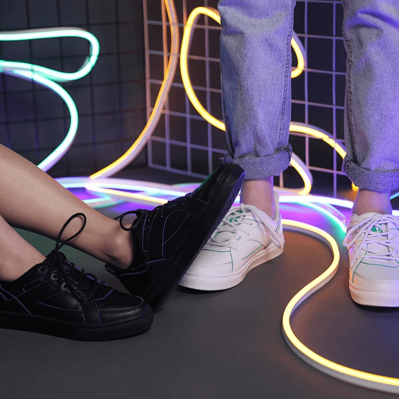 
2021 Fashion waterproof for one pair moq joker white shoes men casual shoes 