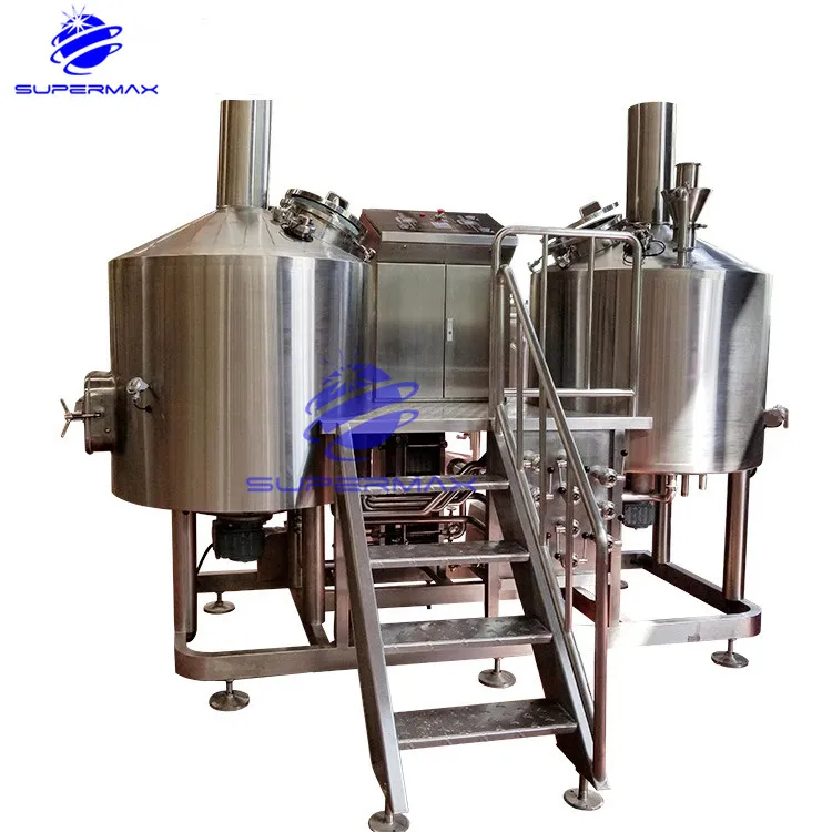 200L Small Beer Micro Brewing System Mini Beer Brewery Small Size Beer Brewing Equipment Industrial Brewery Plant