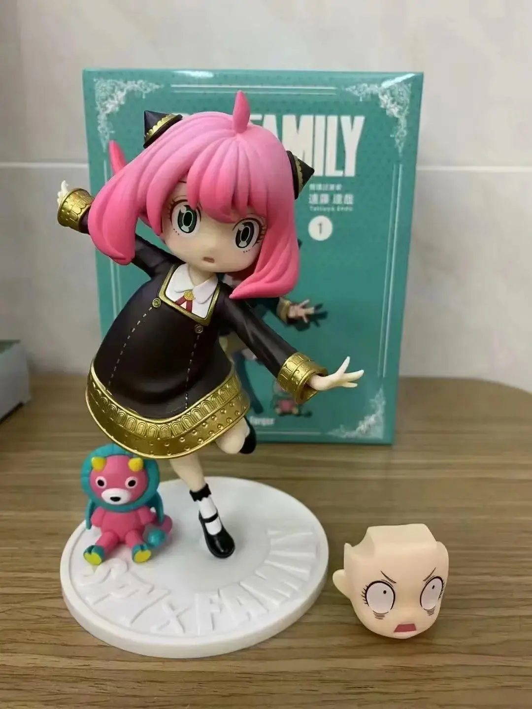 Anime Figure Spy X Family Model Dolls Figurine With Pvc Action Figures Collectible Toy Gifts for Kids