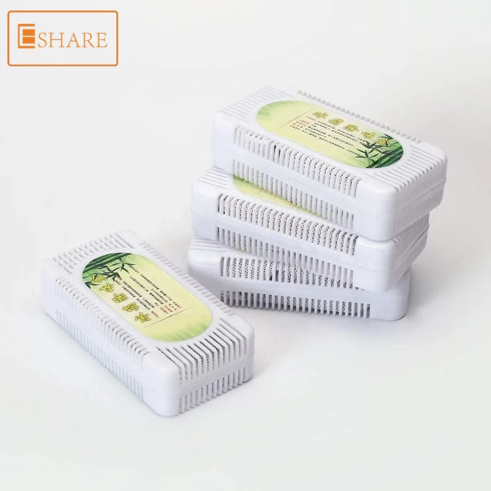 Eco friendly moisture absorbing activated carbon refrigerator deodorizing sterilizer odor absorber box for refrigerator