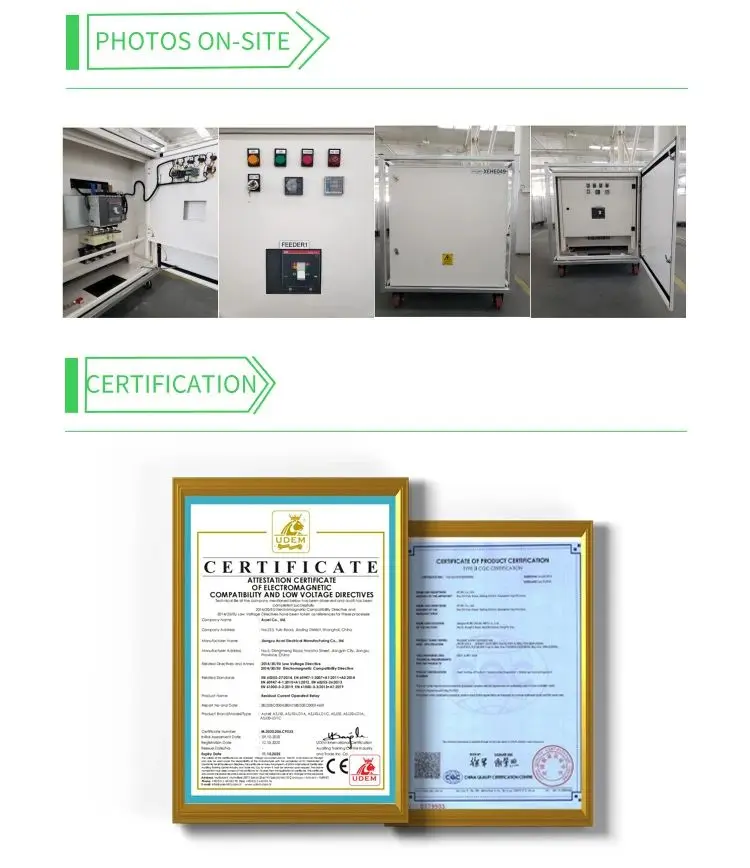 Acrel ASJ10L LD1A Din Rail A Type Earth Leakage LCD Display AC DC85 265V Residual Current Relay 2 Relay Output