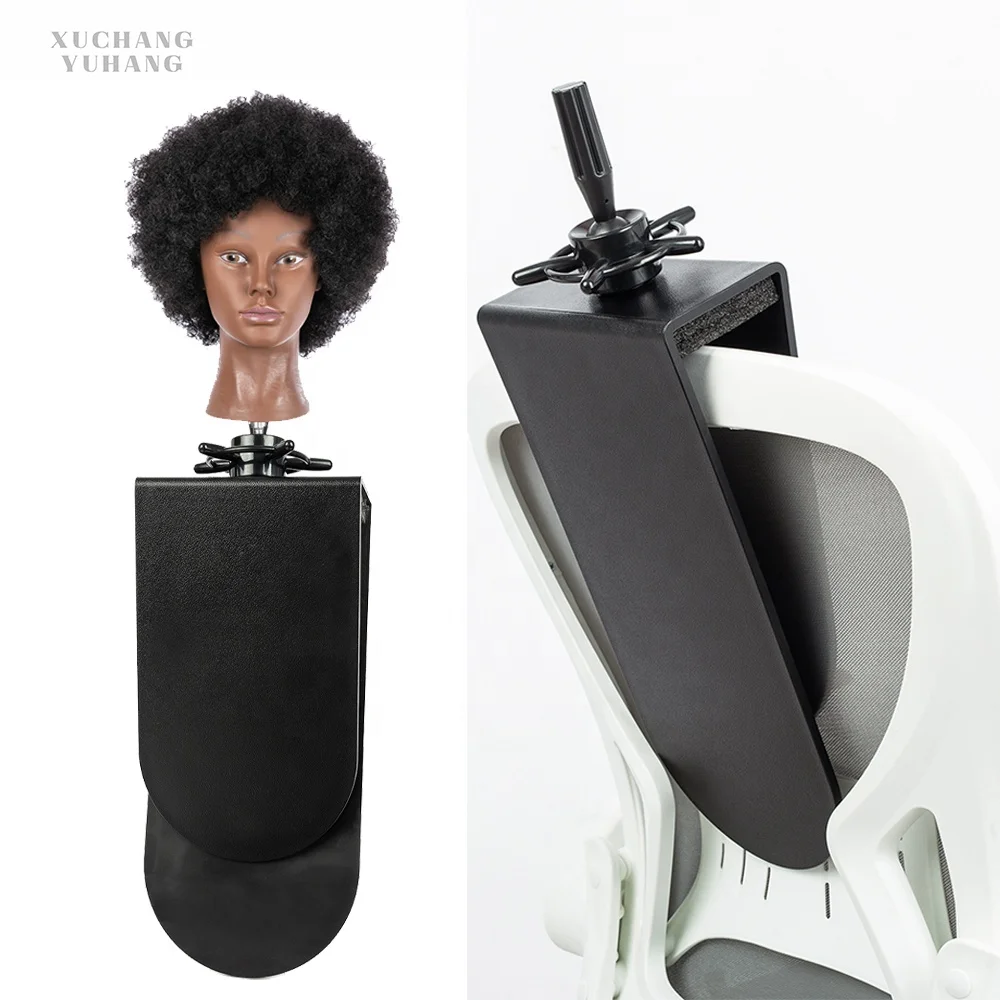 Sturdy and Durable Mannequin Head Clamp Stand Wig Head Clamp Stand osmetology Hairdressing Training Holder Seat Back Clamp