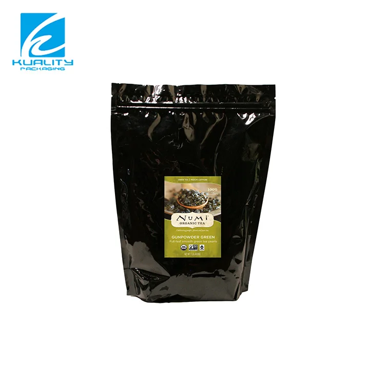 Custom plastic stand up food packaging pouch for oat