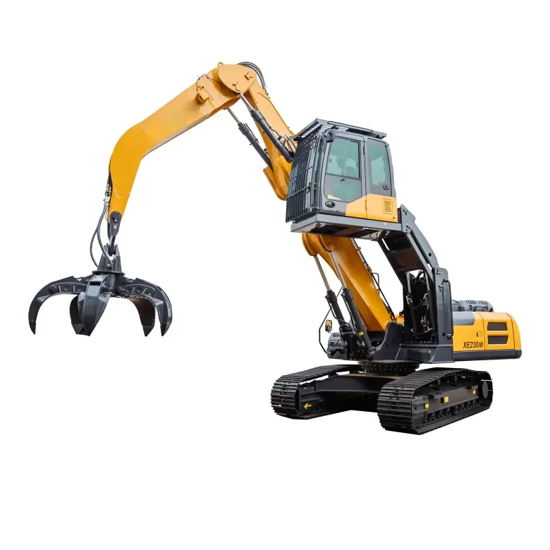 High Quality Material Handler Excavator Wheel Excavator 0.6cbm Bucket Capacity