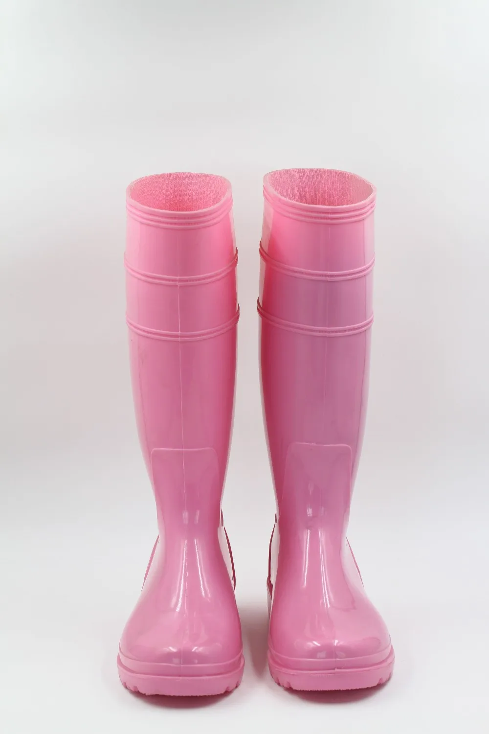waterproof cheap Industrial anti-slip rubber women water pvc rain boots gum boots with CE certificate wholesale