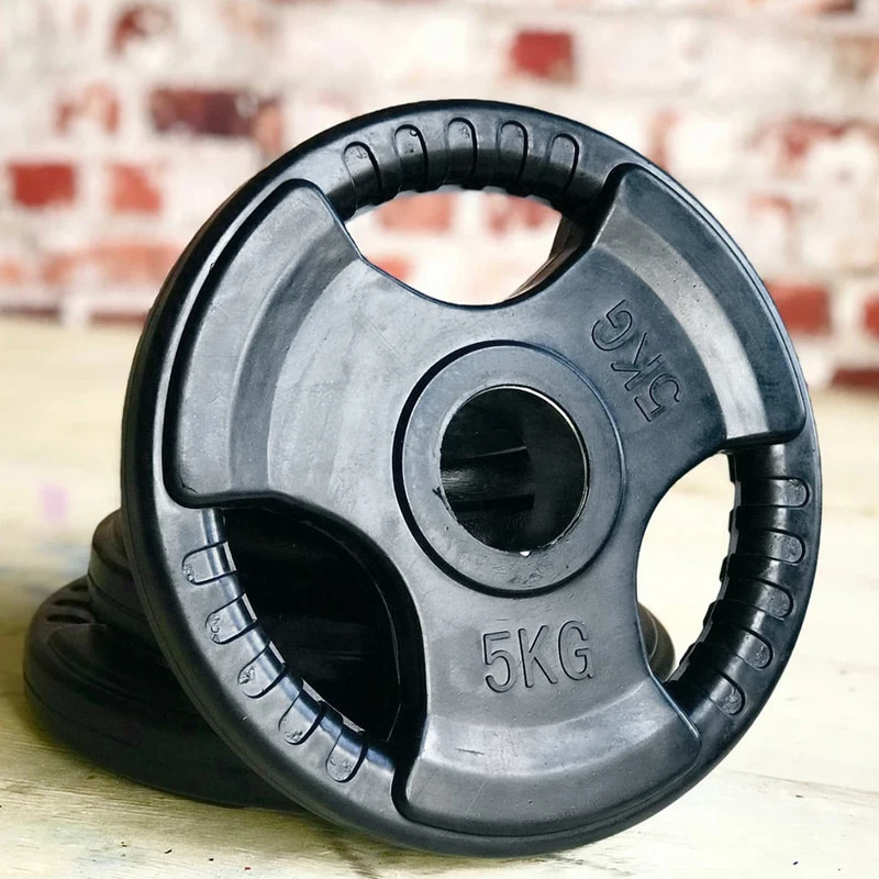 wholesale custom gym rubber coated weight lifting plates 10kg 20kg lbs 30mm 50mm hole