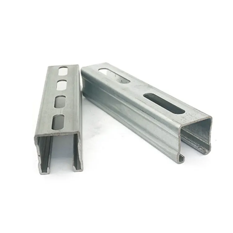 Hot Sale High Quality Standard Sizes Channel C Purlin Galvanized C Purlins Steel For Building Material