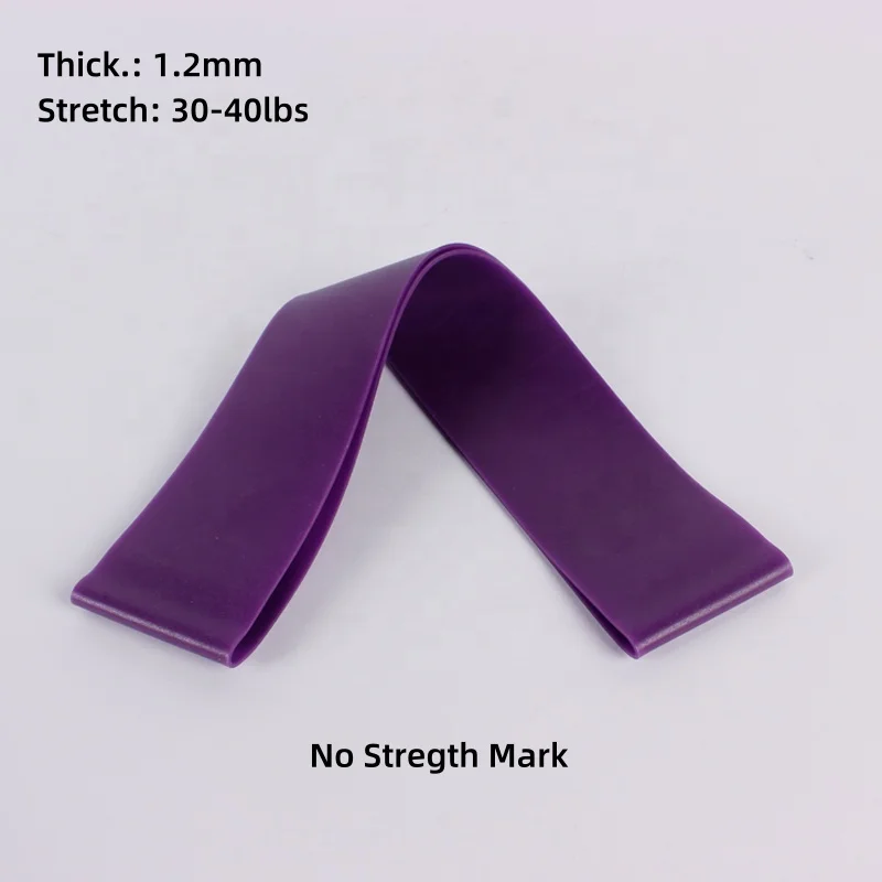 Custom Logo Elastic loop Resistance Bands for Fitness Home Gym Workout Exercise Latex nature rubber Resistance Bands