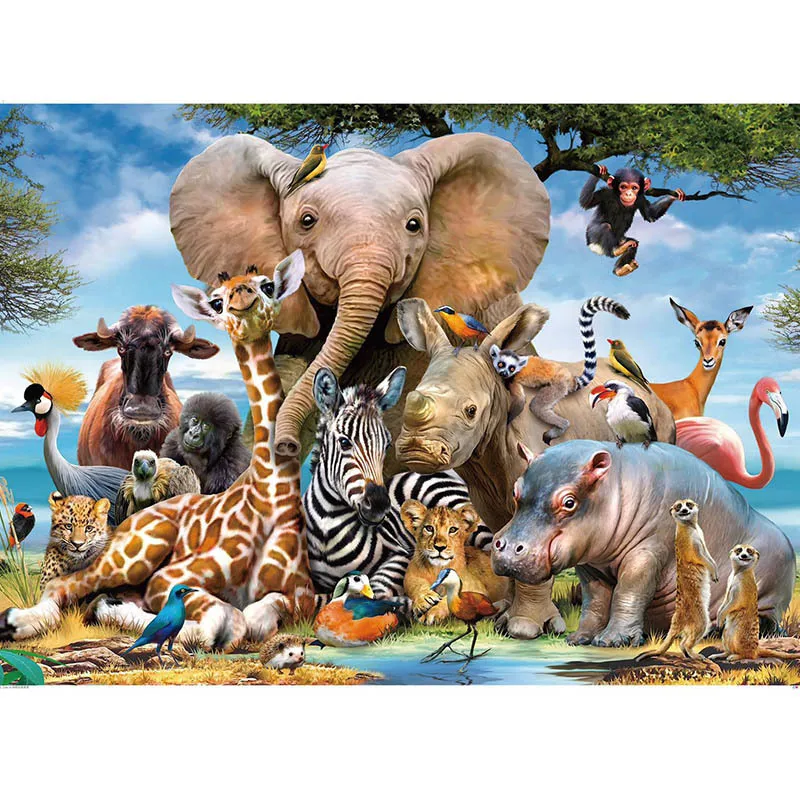 
Scenery Flower Animal Picture Thickness 1.8mm Puzzles Other Gifts Anxiety Relief Toys And For Home Deco Puzzle 1000 