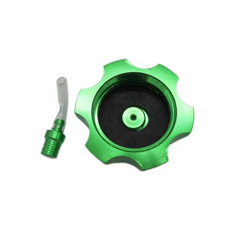 CNC Aluminum Gas Fuel Tank Cover Cap with Breather Valve for 50cc 70cc 90cc 110cc 125cc 140cc 150cc 160cc Pit Dirt Motor